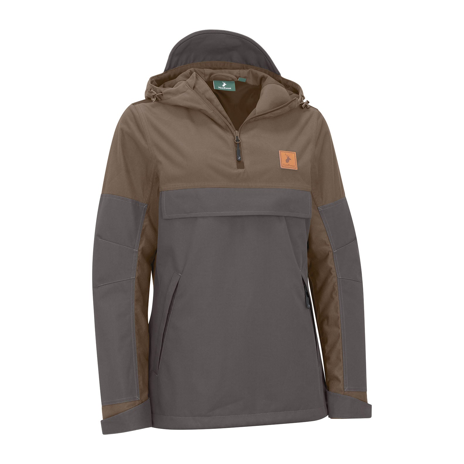 Two-tone hooded anorak jacket from the New Forest Ladies Nightjar Smock collection