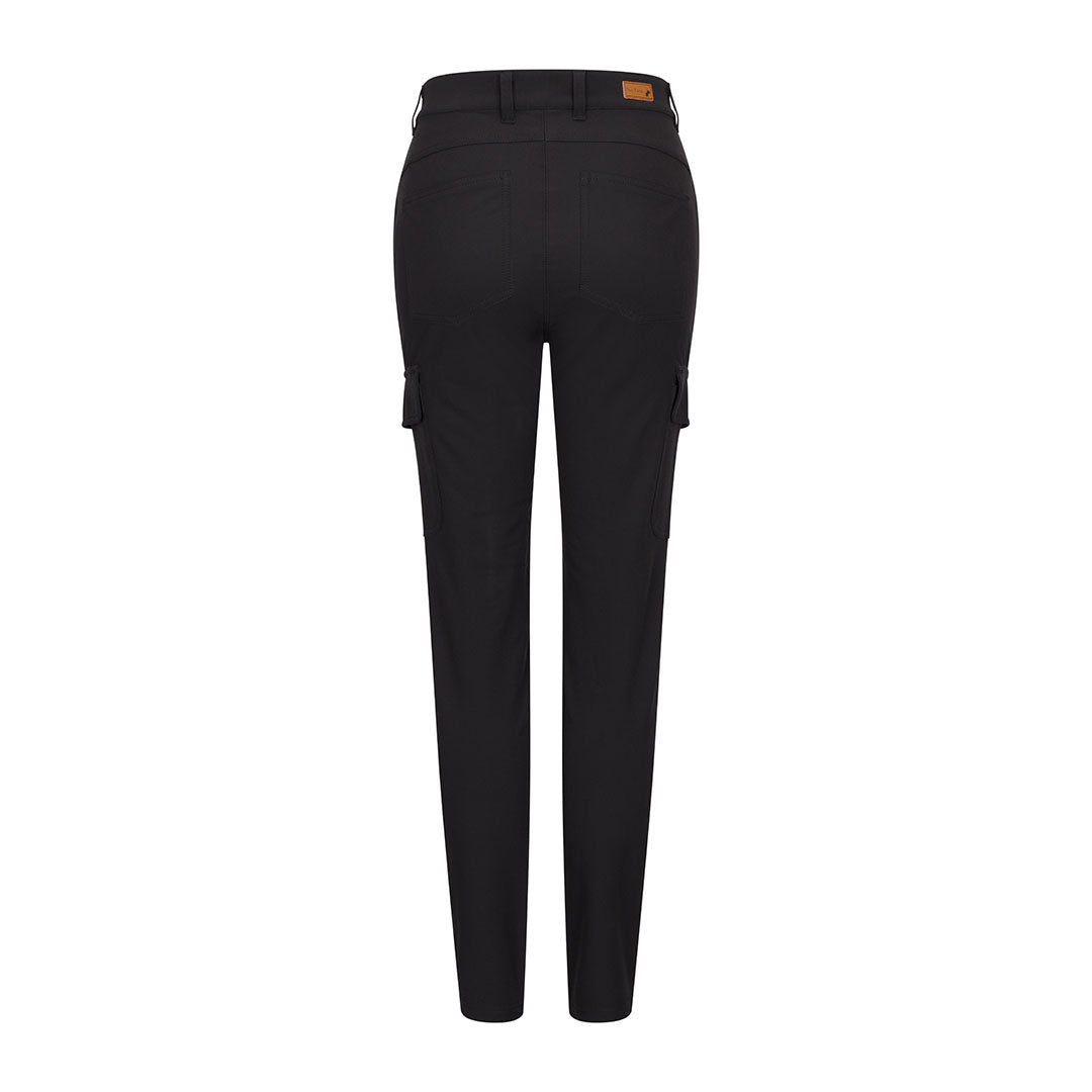 Black cargo pants from New Forest Ladies Outdoor Stretch Trousers for ultimate comfort