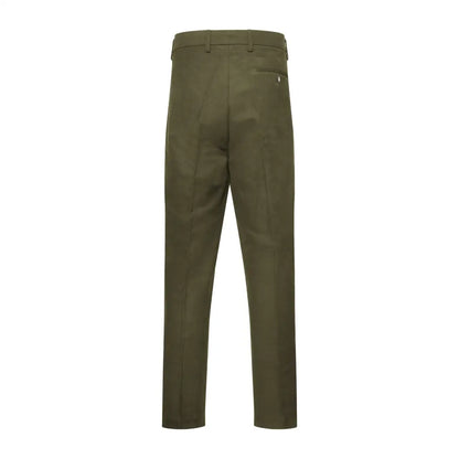 Olive green straight leg New Forest Moleskin Trousers perfect for casual outings