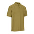 Olive green Forest Pique Polo Shirt with short sleeves and small chest logo