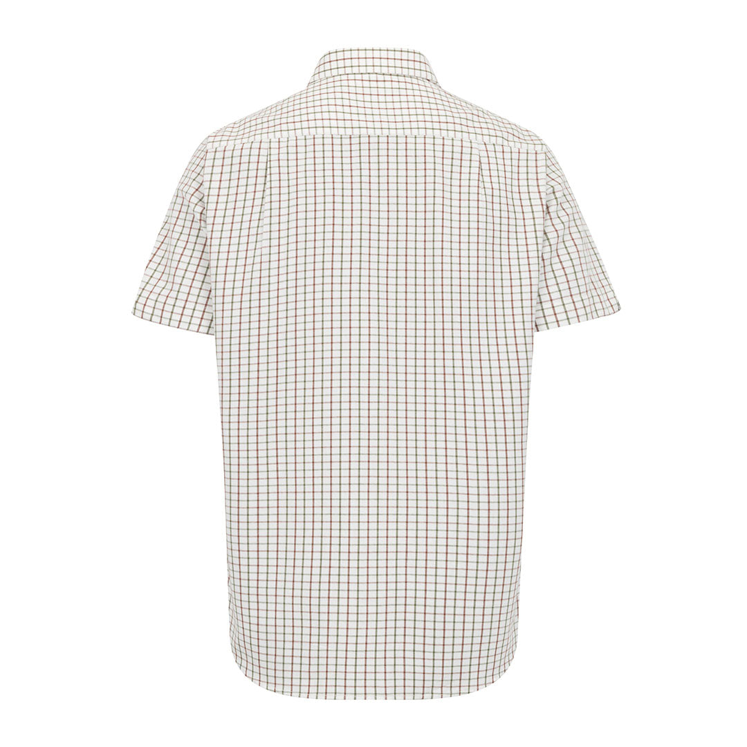 New Forest Premium 100% Cotton Short Sleeve Shirt in stylish checkered design