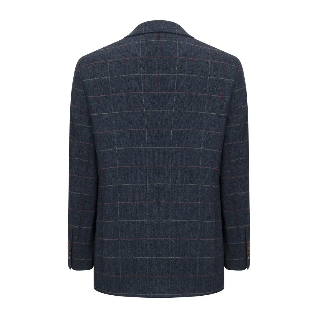 Plaid navy blazer best sale