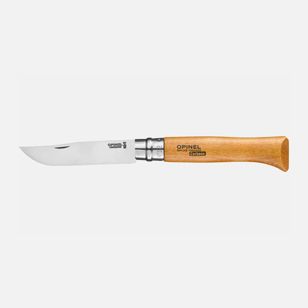 Folding pocket knife with wooden handle, Opinel No. 12 from classic originals line