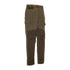 Olive green Percussion Imperlight children’s cargo pants with reinforced knees and side pocket