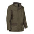 Olive green Percussion Imperlight Kids Hunting Jacket with pockets and high collar