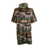 Camouflage-patterned Percussion Waterproof Poncho with a hood for ultimate protection