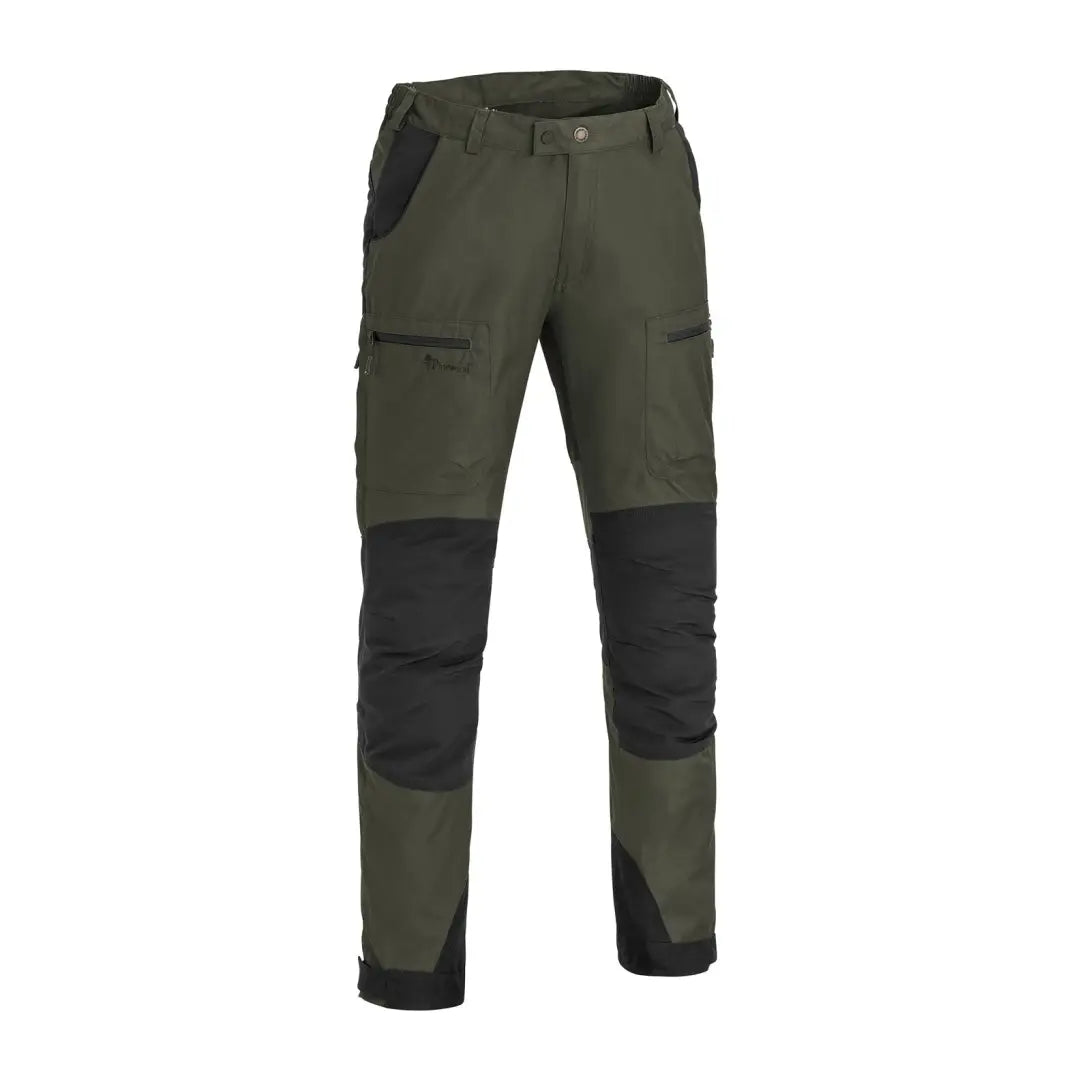 Rugged Pinewood Caribou TC Men’s Trousers in olive green, perfect hiking trousers