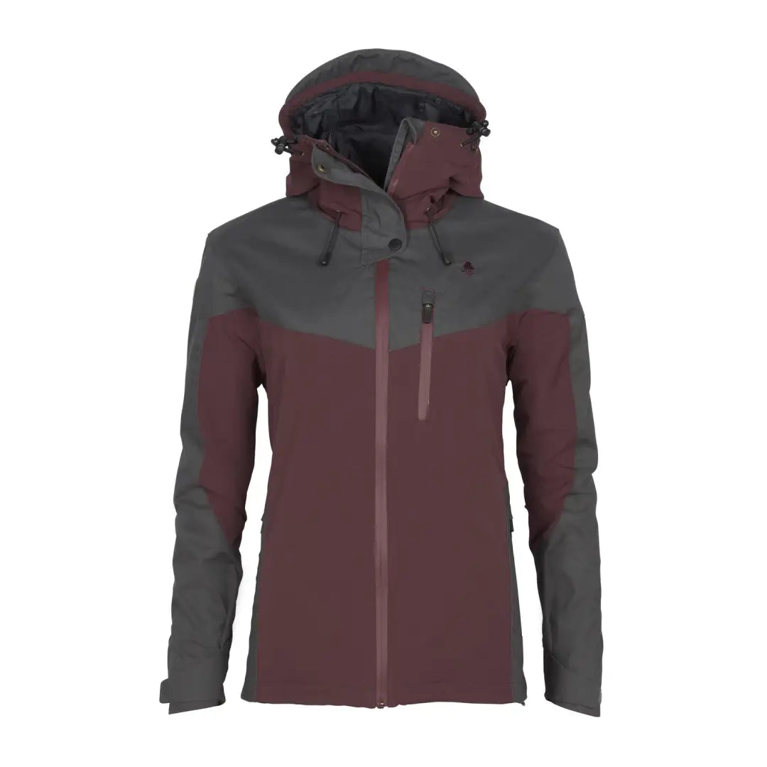 Two-tone Pinewood Ladies Finnveden Hybrid Extreme Jacket for outdoors and hunting adventures