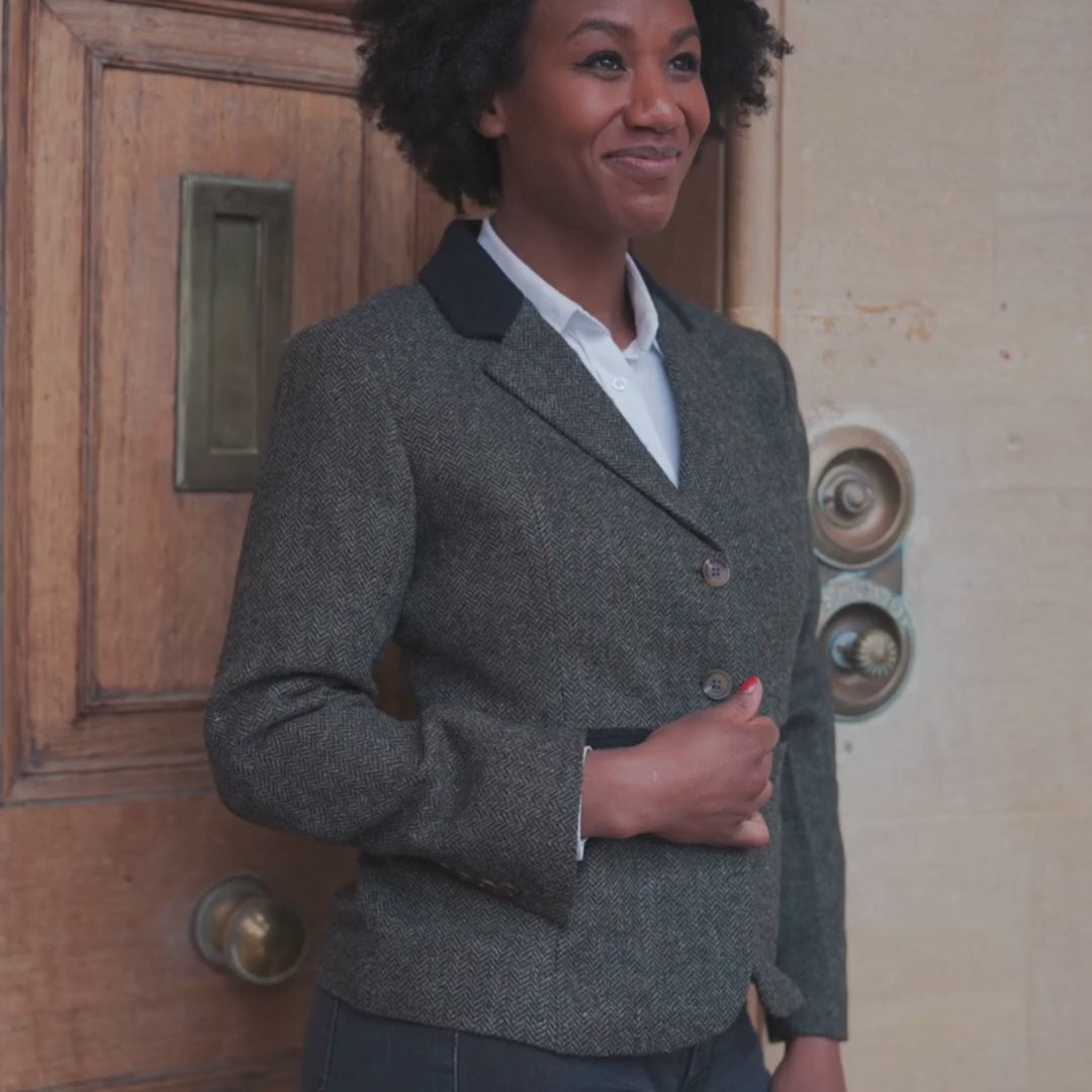 New Forest Polly Tweed Blazer At New Forest Clothing