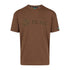 Brown Ridgeline Basis T-Shirt with RLNZ print, perfect for country clothing lovers