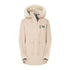 Beige hooded winter coat with fur trim, perfect for the Ridgeline Monsoon Nordic Smock