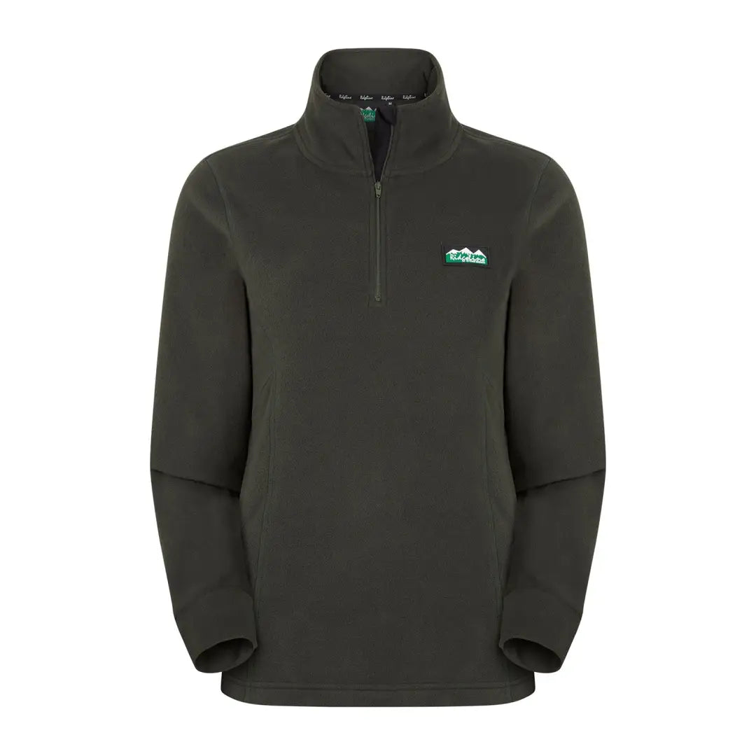 Dark green Ridgeline Ladies Narvik Fleece pullover perfect for country clothing and outdoors