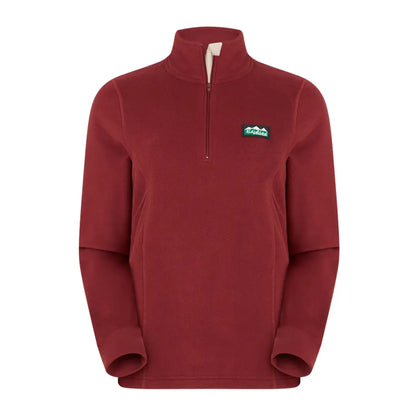 Red Ridgeline Ladies Narvik Fleece pullover, perfect for country clothing and outdoor adventures