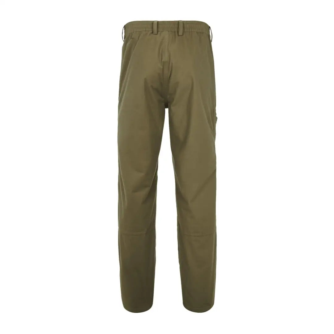 Olive green Ridgeline Ladies Pintail Classic Trousers with belt loops and pockets