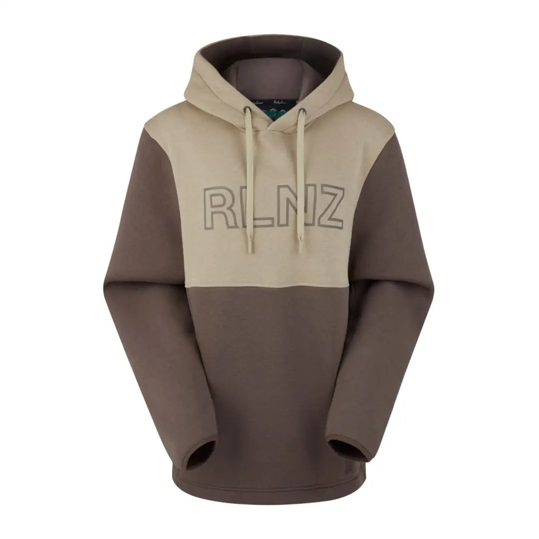 Two-tone Ridgeline Ladies South Island Hoodie with RLNZ text on the chest