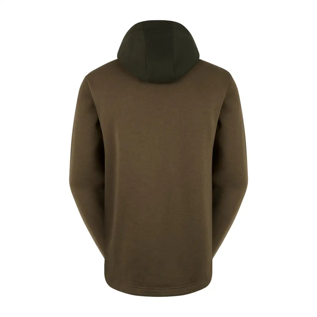 Back view of the stylish Ridgeline South Island Hoodie in brown. Perfect for any adventure!