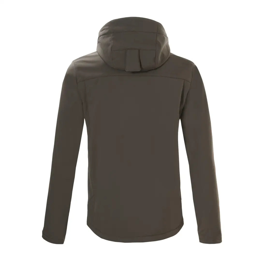 Dark olive green Rovince Ergoline Softshell Jacket with long sleeves for outdoor style