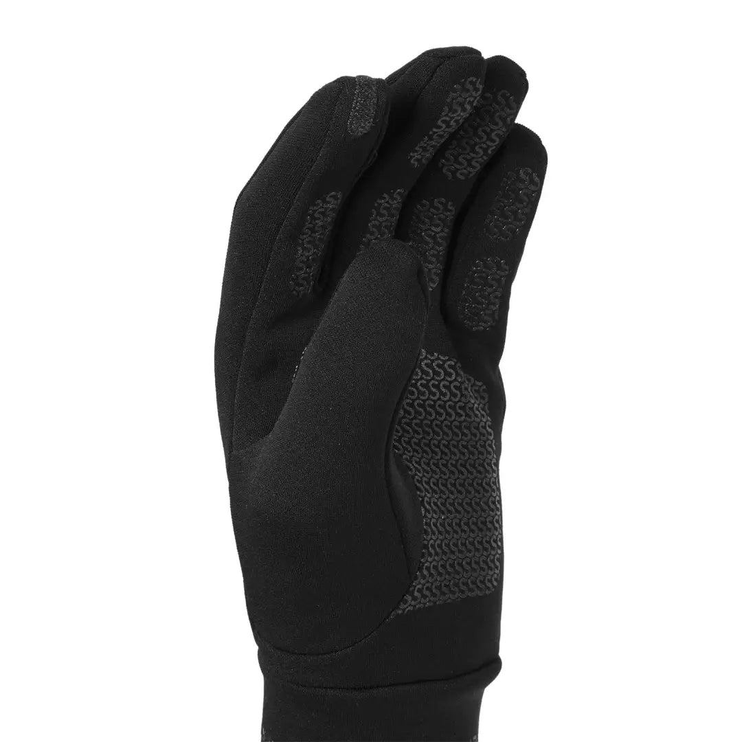 Black textured grip glove from Sealskinz, perfect for country clothing and hunting