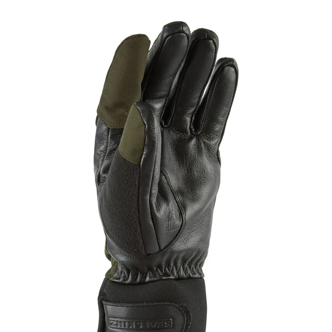 Tactical Sealskinz Broome Shooting Glove with leather palm for hunting and country clothing