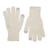 White knitted gloves from Sealskinz, perfect for country clothing and outdoor adventures