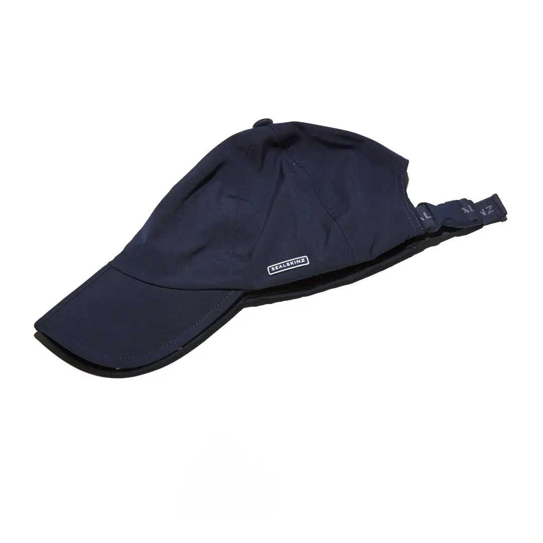 Navy blue Sealskinz Salle Cap with adjustable strap for a perfect fit