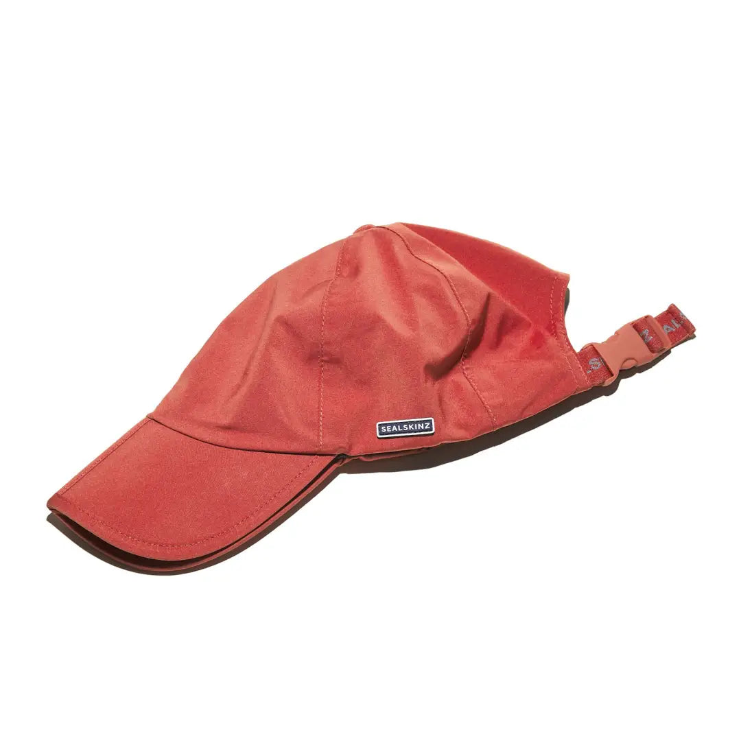 Red Sealskinz Salle Cap, perfect for country clothing, hunting, and outdoor adventures