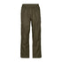 Olive green waterproof Seeland Buckthorn Overtrousers with elastic waistband