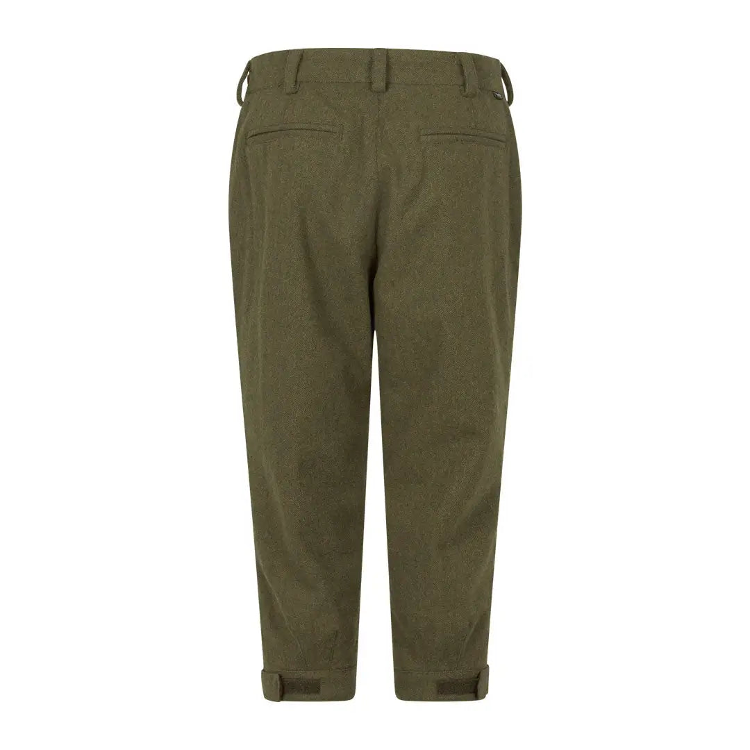 Olive green Harriet Breeks with cuffed hems from Seeland Hillside Collection