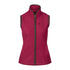 Sleeveless pink fleece vest with zipper, perfect for Seeland Ladies Woodcock fleece style