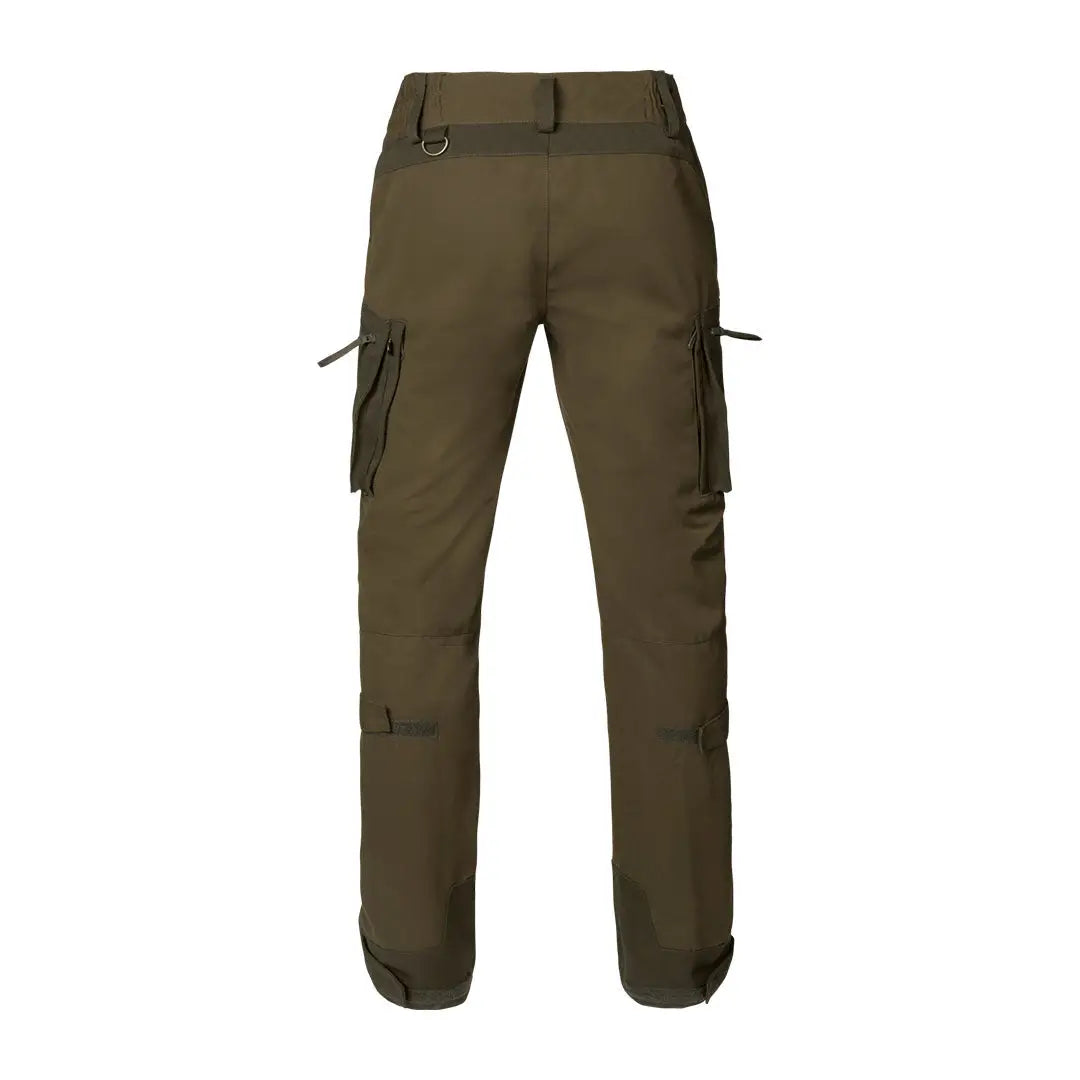 Olive green Seeland Trax Trousers, perfect for country clothing and hunting adventures