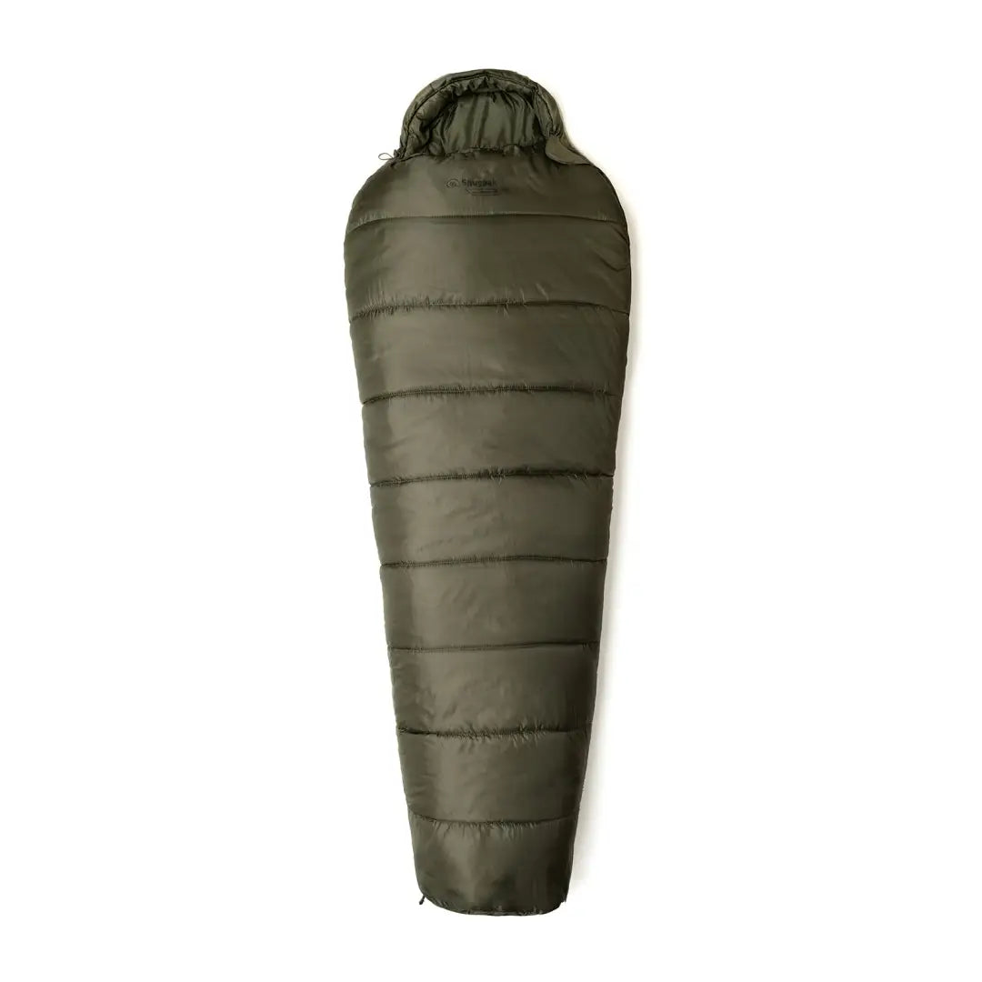 Olive green Snugpak Sleeper Expedition mummy sleeping bag for extreme temperature sleeping