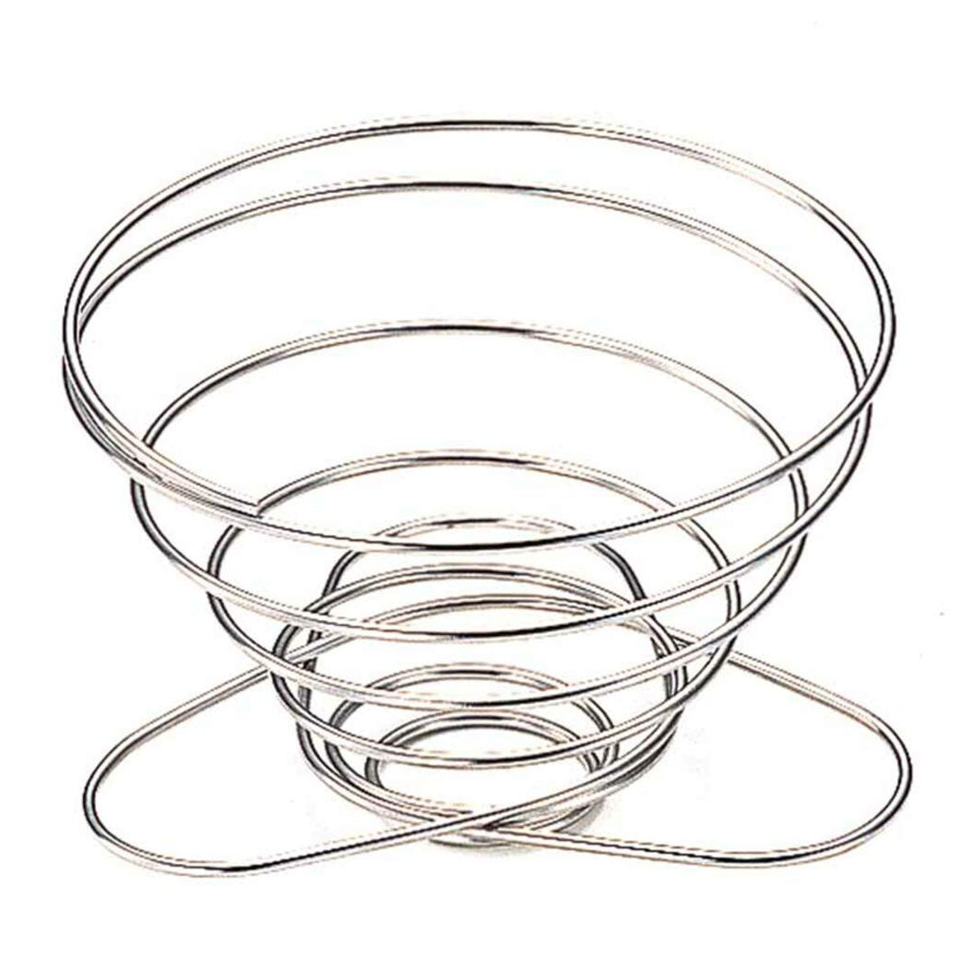 Wire coffee filter holder for the Soto Helix Coffee Maker, perfect for brewing helix coffee