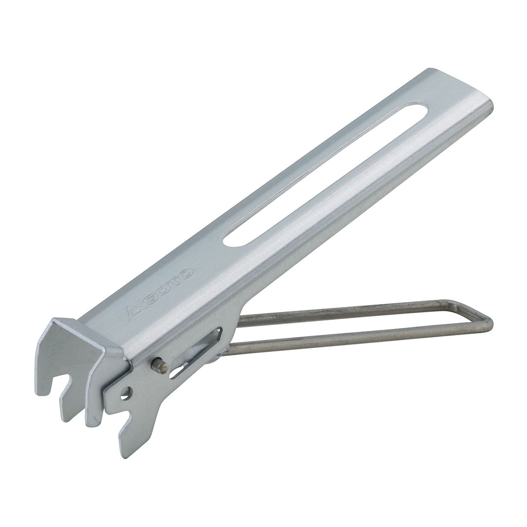 Soto Micro Pot Gripper in silver, perfect for handling your micro pot with ease