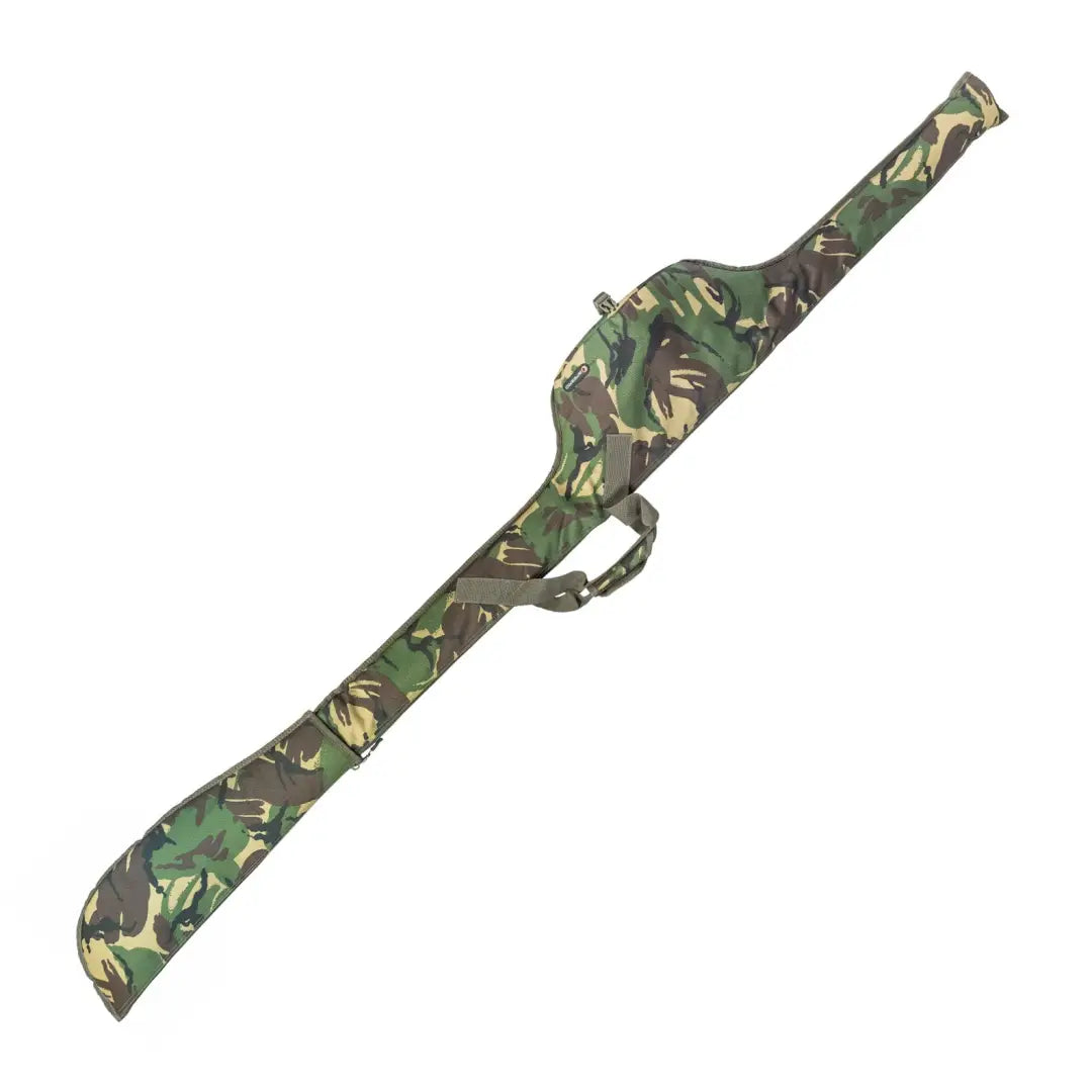 Camouflage-patterned Speero Adjustable Rod Sleeve for protecting your gear outdoors