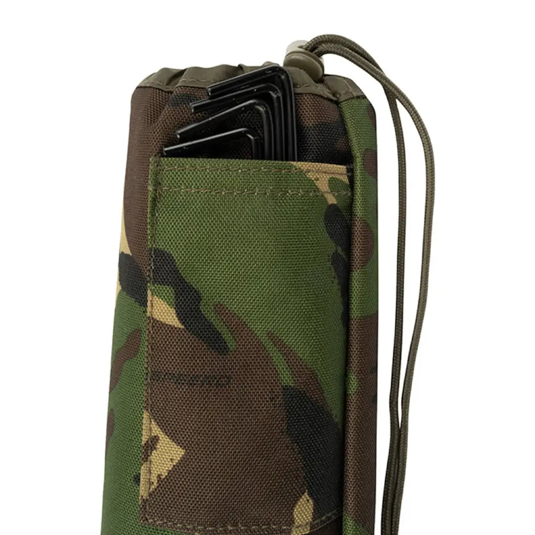 Camouflage pouch for Speero Bivvy Mat with drawstring closure for easy storage