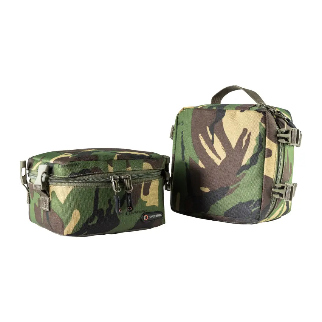 Camouflage camera bags from the Speero Modular Utility Pouch collection