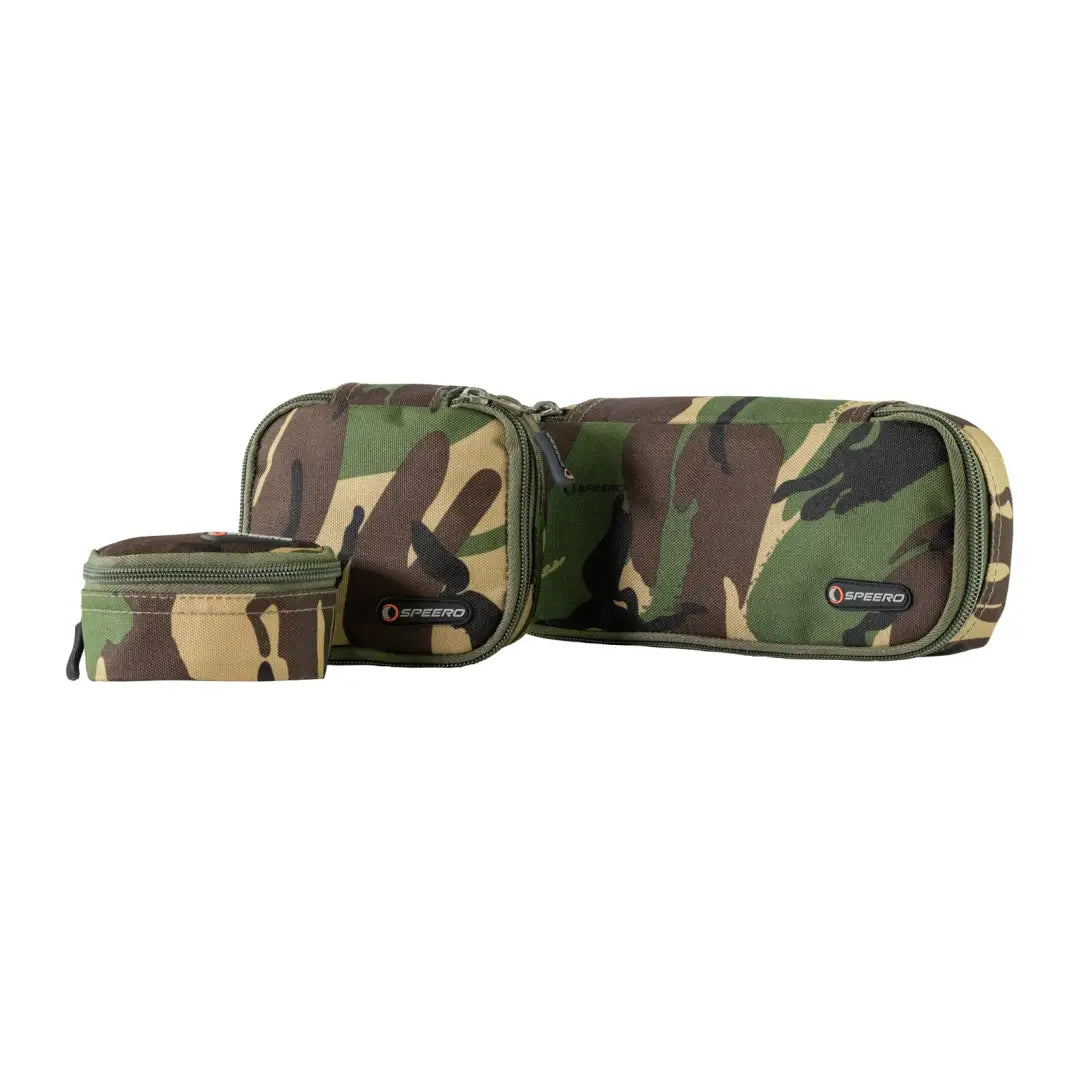 Speero Pouches Kit showcasing a cool set of three camouflage travel bags