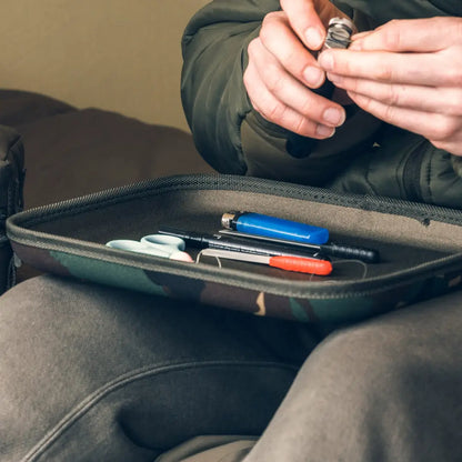 Open Speero Rig Tray showcasing screwdrivers and repair tools for easy access