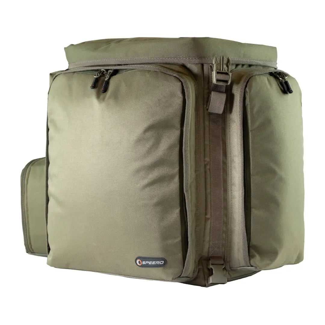 Olive green Speero Rucksack, perfect for country clothing and hunting adventures