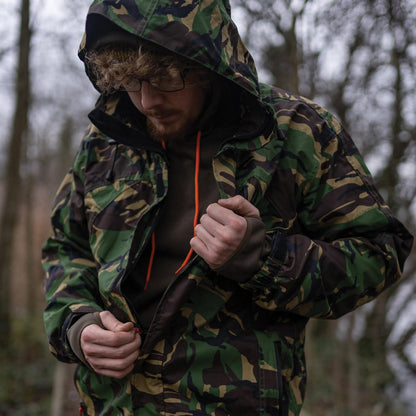 Camouflage hooded jacket perfect for tough weather, Speero Sirius Tech-Lite Jacket