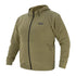 Olive green Swazi Rattler Fleece Jacket perfect for country clothing and outdoor hunting