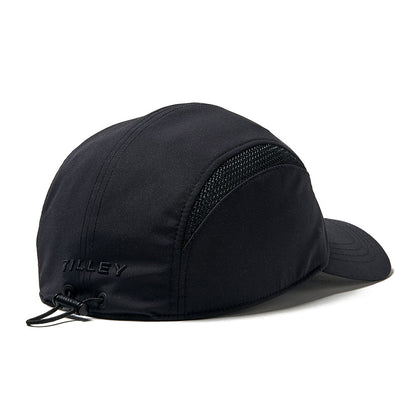 Black Tilley Airflo Cap showcasing the stylish and functional Tilley Airflo design