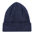 Navy blue knit beanie with a folded brim perfect for country clothing and outdoor adventures