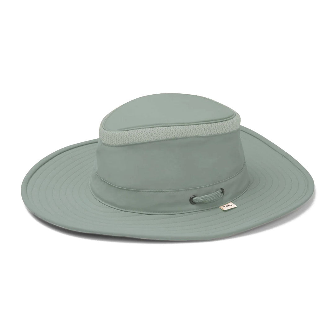 Green Tilley LTM6 Airflo Hat Light Sage perfect for sunny days and outdoor adventures