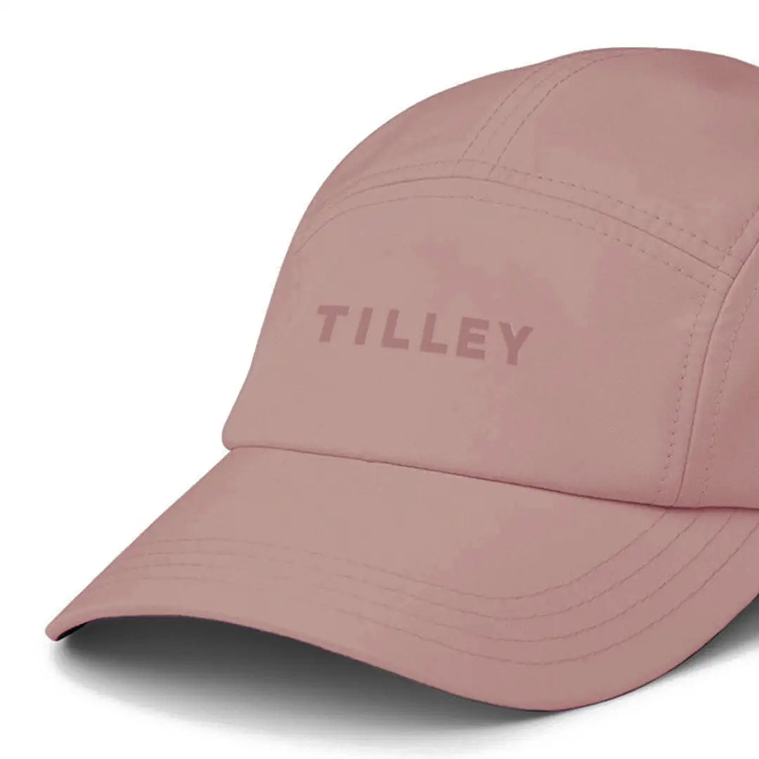 Pink Tilley Recycled Baseball Cap, perfect for country clothing and outdoor adventures