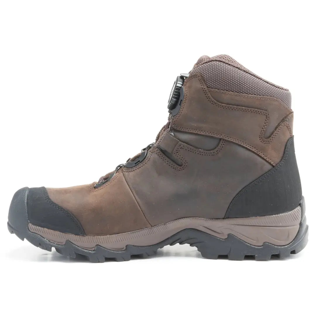 Rugged Treksta Winchester 6’’ BOA GTX Hunting Boots in waterproof leather with stylish toe cap