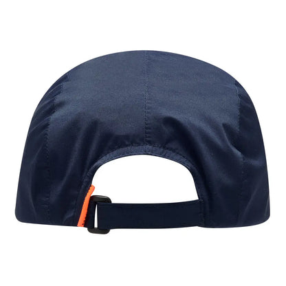 Navy blue Venture Ultralite cap with orange strap, perfect for country clothing and outdoors