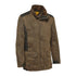 Rugged brown Verney Carron Fox Original Jacket with pockets and a high collar