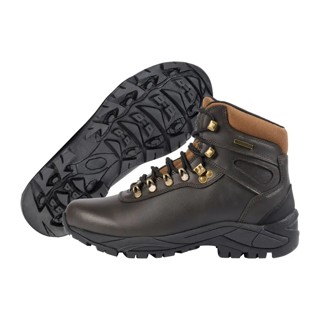 Rugged Verney Carron Milan boots with thick treaded sole for ultimate hiking comfort