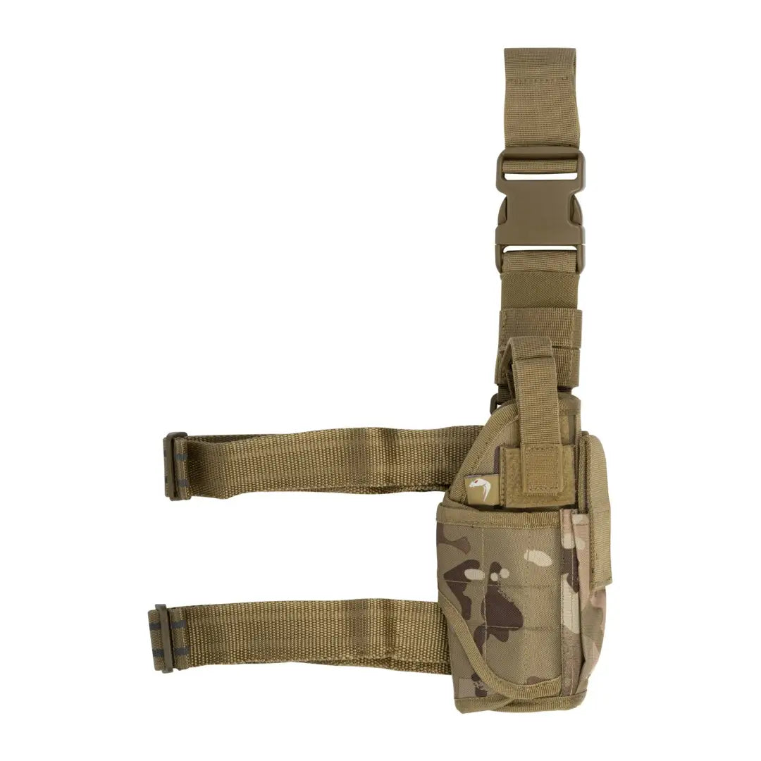 Tactical Viper Adjustable Holster with camouflage and adjustable straps for versatility